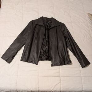 Women's Brown Leather Jacket